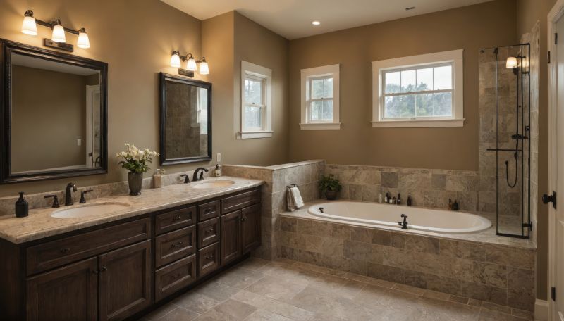 Elegant Master Bathroom